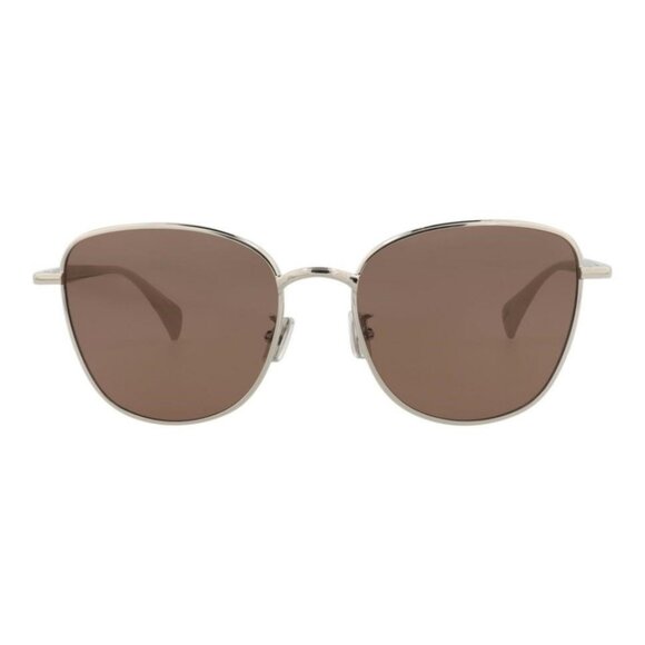 Kenzo Womens Cat Eye Palladium Palladium Brown Fashion Designer Eyewear - Picture 1 of 4